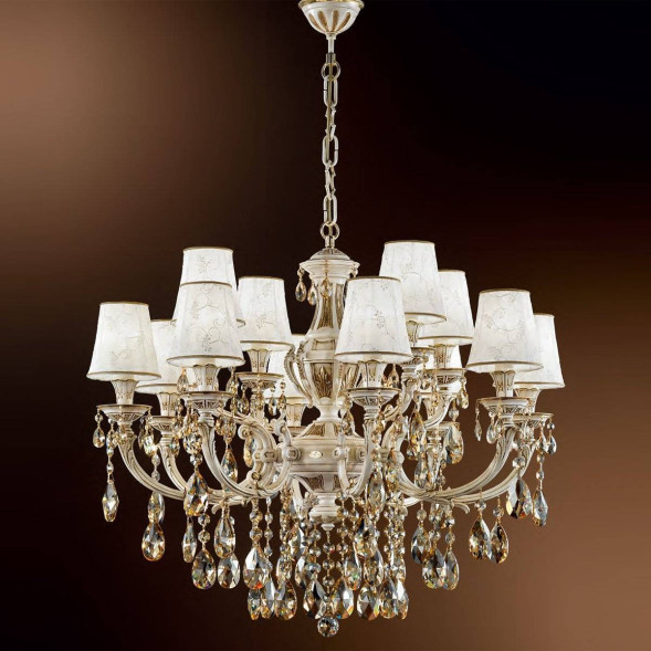 Люстра Possoni 888/8+4-PZ-GS -091