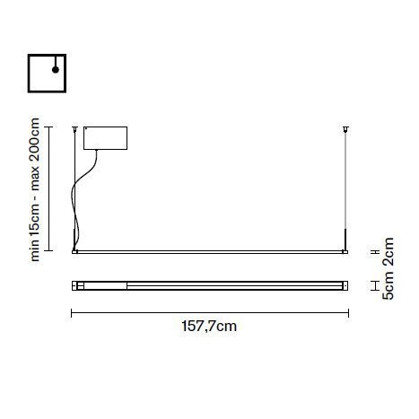 Подвесной светильник Fabbian Pivot F39 A01 75