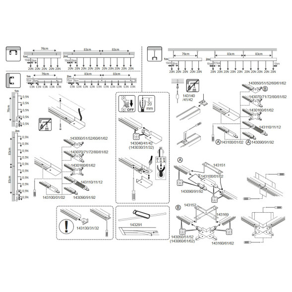 Шинопровод SLV Track 1002153