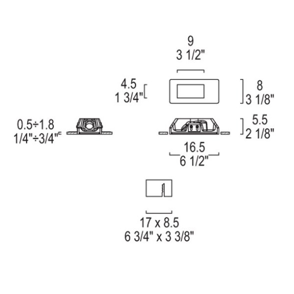 Встраиваемый светильник iTRE SD-084 N 0000917