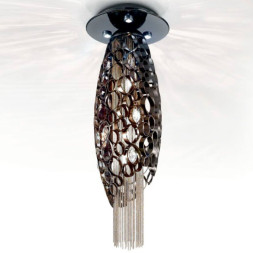 Потолочный светильник IDL Chrysalis 448/5+3PF black nickel