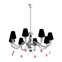 Люстра Beby Group Pure 7820B03 Chrome Silver Cortina Black Lilac