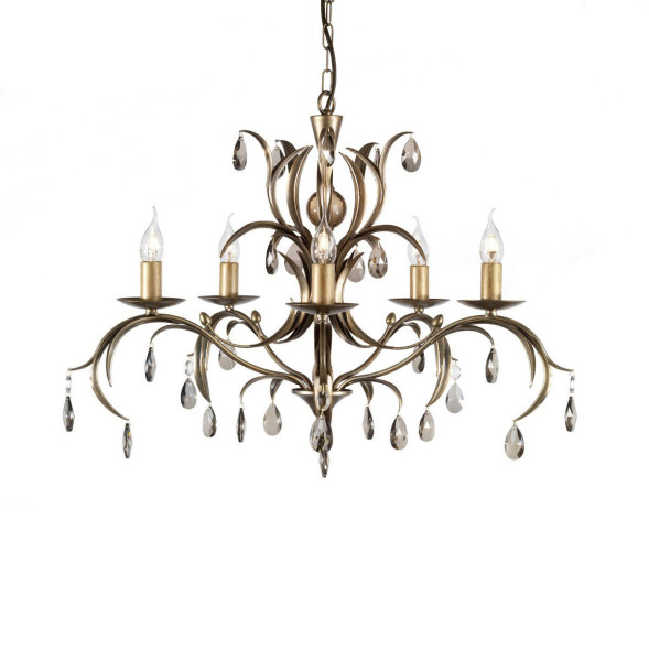Люстра Elstead Lighting Lily LL5 ANT BRZ