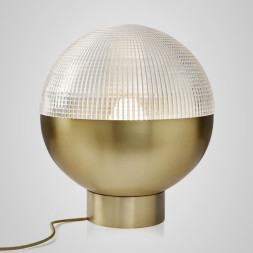 Настольный светильник Lee Broom Lens Flair Table Lamp Brushed Brass LEN0020