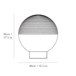 Настольный светильник Lee Broom Lens Flair Table Lamp Brushed Brass LEN0020