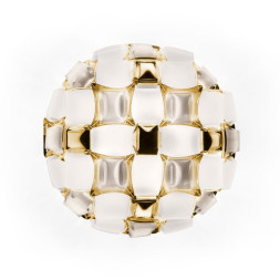 Потолочный светильник Slamp Mida CEILING WHITE/GOLD MID78PLF0000GD000