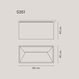 Потолочный светильник Vibia Link XXL 5351 03