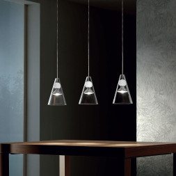 Подвесной светильник De Majo GEMMA S3L 0GEMM0SL-3 clear+white