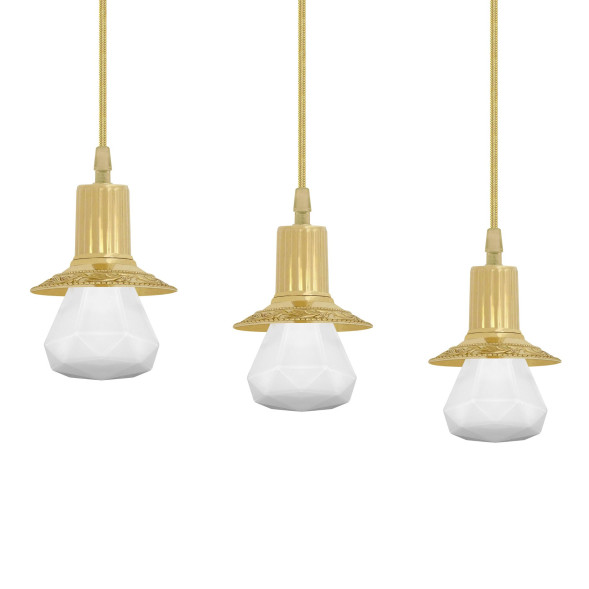 Подвесной светильник FEDE Lighting Milano III Glass FD1075SOB