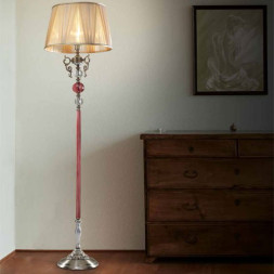 Торшер Euroluce Lyra PT1 Silver Antique rose
