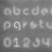 Настенный светильник Artemide Alphabet 1202q00A