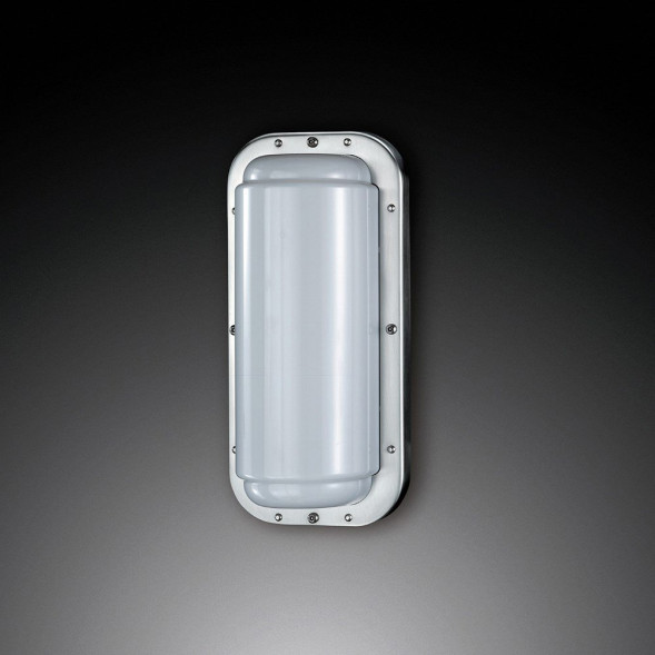 Настенный светильник Garden Light futura 2 ovale 95025 SS