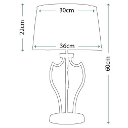 Настольная лампа Elstead Lighting Pimlico PM/TL DB