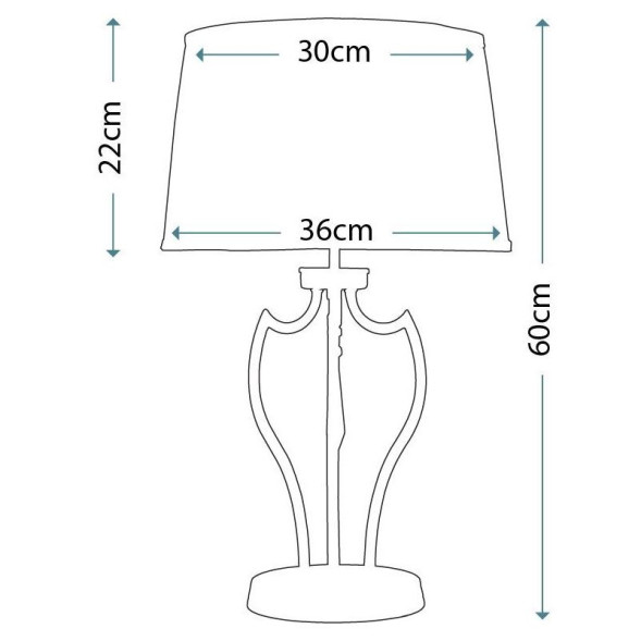 Настольная лампа Elstead Lighting Pimlico PM/TL DB