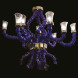 Потолочная люстра Beby Group La fleur sauvage 7130B03 Blue Greece Golden Portoino