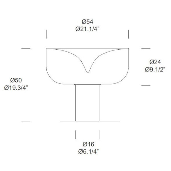 Настольная лампа Leucos Aella T 0004018