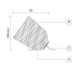 Торшер Karman Black out HP101 3T INT
