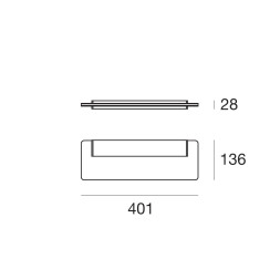 Настенный светильник Linea Light Skinny 7908