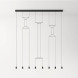 Подвесной светильник Vibia Wireflow 0340 04 /1B