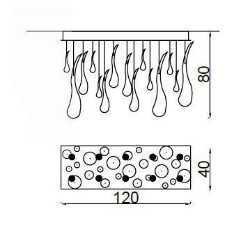 Потолочный светильник IlParalume MARINA 3326 2062