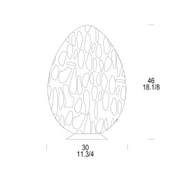 Настольная лампа Leucos UOVO 46 0000273