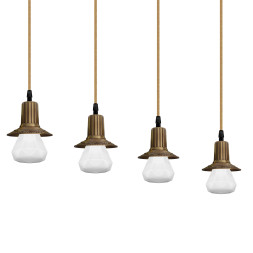 Подвесной светильник FEDE Lighting Milano IV Glass FD1077SPB