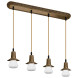 Подвесной светильник FEDE Lighting Milano IV Glass FD1077SPB