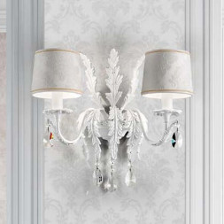 Бра Masiero Classica A2 V95 / DAM/14/WH Swarovski elements