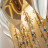 Настенный светильник Beby Group Bouquet 5200A04 Light gold Golden Portofino Acquamarine