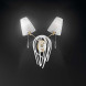 Бра IDL Flame 524/2A white+gold