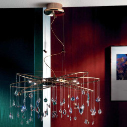 Подвесной светильник Orion Leuchten LU 2365/8+1/75x50 gold