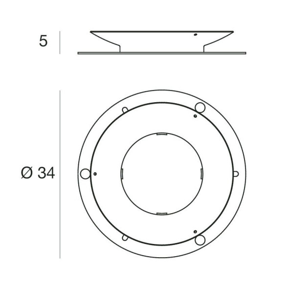 Крепежная скоба Linea Light 14081