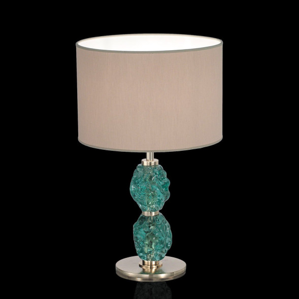 Настольная лампа IDL Charme 600/1LM bronze dove grey green