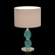 Настольная лампа IDL Charme 600/1LM bronze dove grey green
