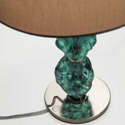 Настольная лампа IDL Charme 600/1LM bronze dove grey green