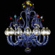Потолочная люстра Beby Group La fleur sauvage 7130B02 Sapphire Golden Portoino