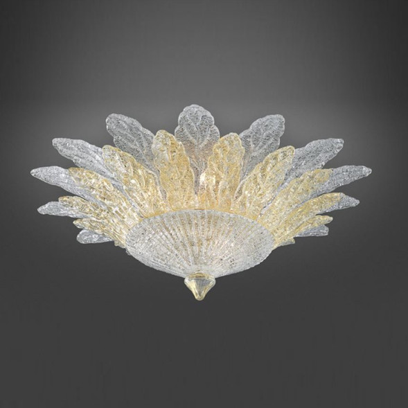 Потолочный светильник Italamp 73/100 Transp.-gold/ O