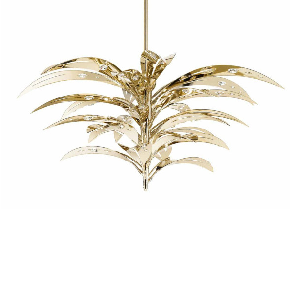 Люстра IDL Crystal Palm 470/18 Gold