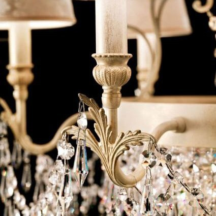 Люстра Masiero Glasse 6+3 V13 / DAM/14/IV Swarovski elements