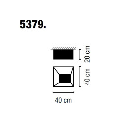 Потолочный светильник Vibia Link 5379 03