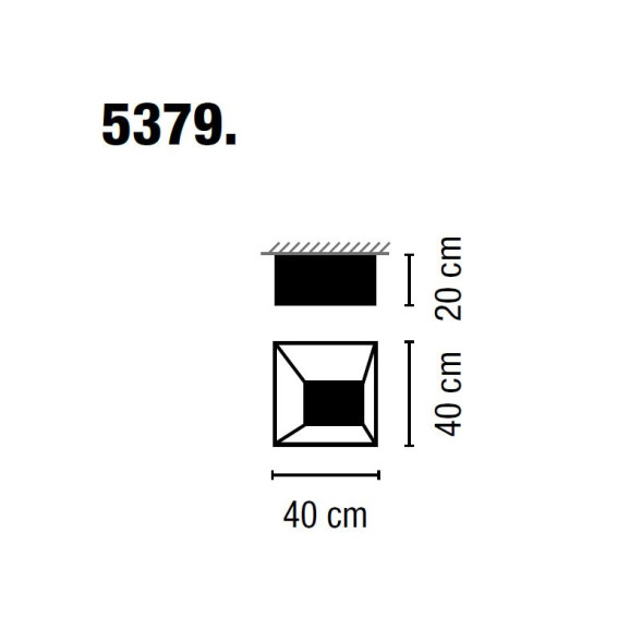 Потолочный светильник Vibia Link 5379 03