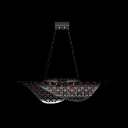 Подвесной светильник Beby Group Arabian horse 0670B01 Balck matt SW Red Magma