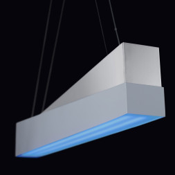 Подвесной светильник Euroluce Horizon 100 Chrome/White