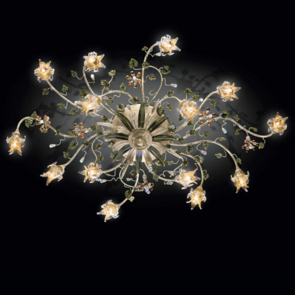 Потолочная люстра Renzo Del Ventisette PL 14083/14 DEC. 0135