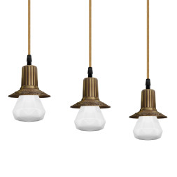 Подвесной светильник FEDE Lighting Milano III Glass FD1075SPB