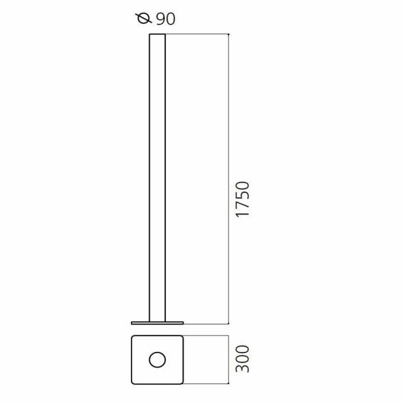 Напольный светильник Artemide Ilio 1640010APP