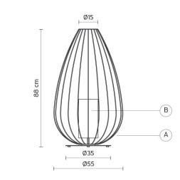 Напольный светильник Karman Cell M615B