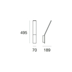 Настенный светильник Linea Light Lama 7104