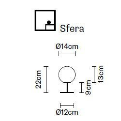 Настольная лампа Fabbian Lumi F07 B27 01