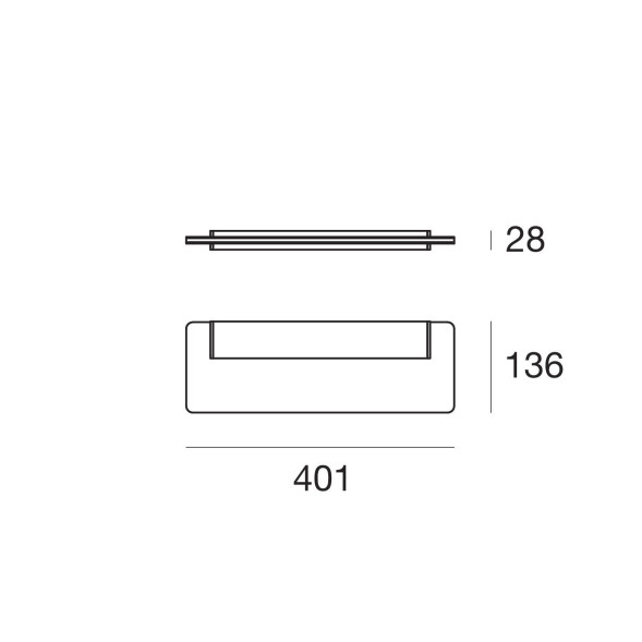 Настенный светильник Linea Light Skinny 7909
